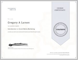 Intro To Social Certificate