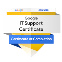 Google IT Support Badge
